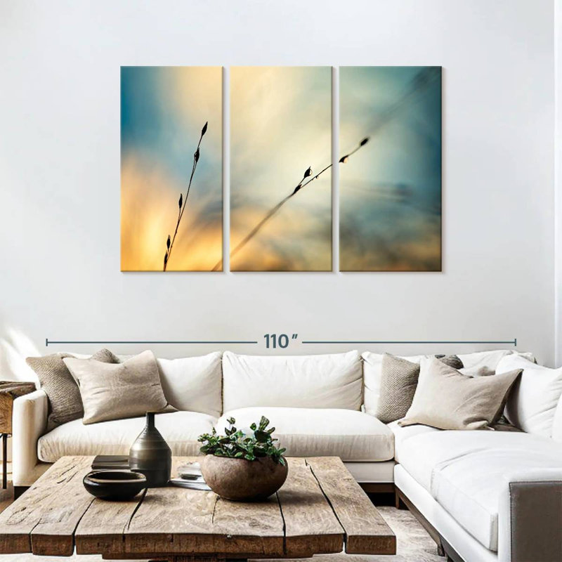 Fall Grasses, 48" H x 74" W