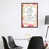 Toile avec cadre en bois brun classique n'est pas disponible