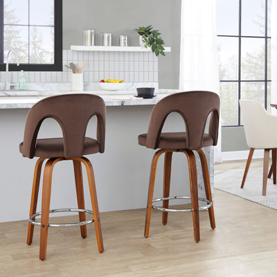 Fixed-Height Counter Stool with Swivel