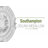 Endurathane Southampton Ceiling Medallion, 16 3/8"OD x 1 3/4"P (Fits Canopies up to 2 3/4"), Hand-Painted Silver Finish-1173792457