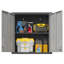 Armoire de rangement murale à outils avec porte verrouillable