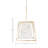 Stacey Chandelier - Gilded Gold - Large