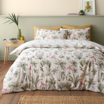 Paradiso Palm Reversible Duvet Cover Set
