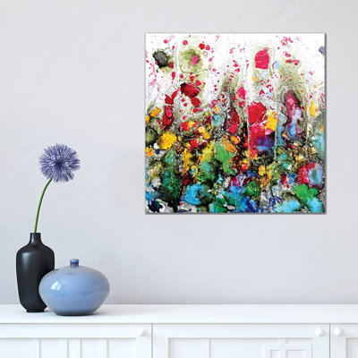 Poppies And Friends by Donatella Marraoni - Painting on Canvas