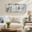 Hand Painted Wood Plank Panel Wall Decor