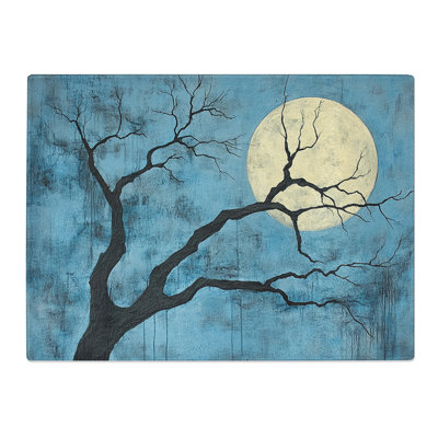 Blue Moon Vol.8  Glass Chopping Board
