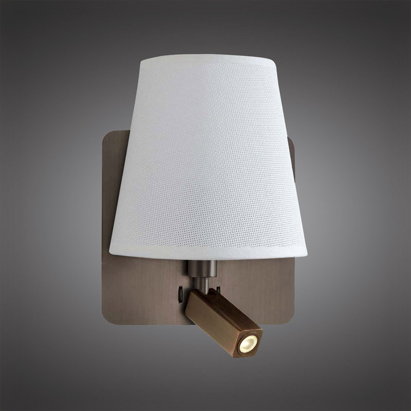 Kiro LED Armed Sconce, White