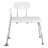 Height Adjustable Shower Bench (Gray)