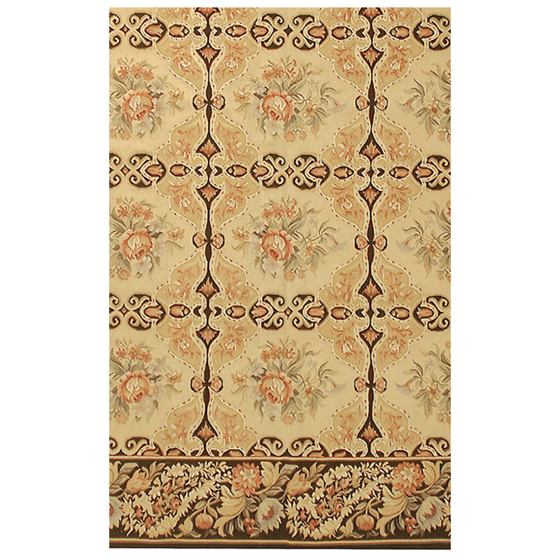 Wool Oriental Area Rug, Square 14'
