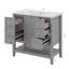 Meuble-lavabo 36 po avec lavabo, une armoire et trois tiroirs 36 po Meuble-lavabo 36 po avec lavabo, une armoire et trois tiroirs