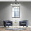 Bernadett Glass Semi Flush Mount-1215130611