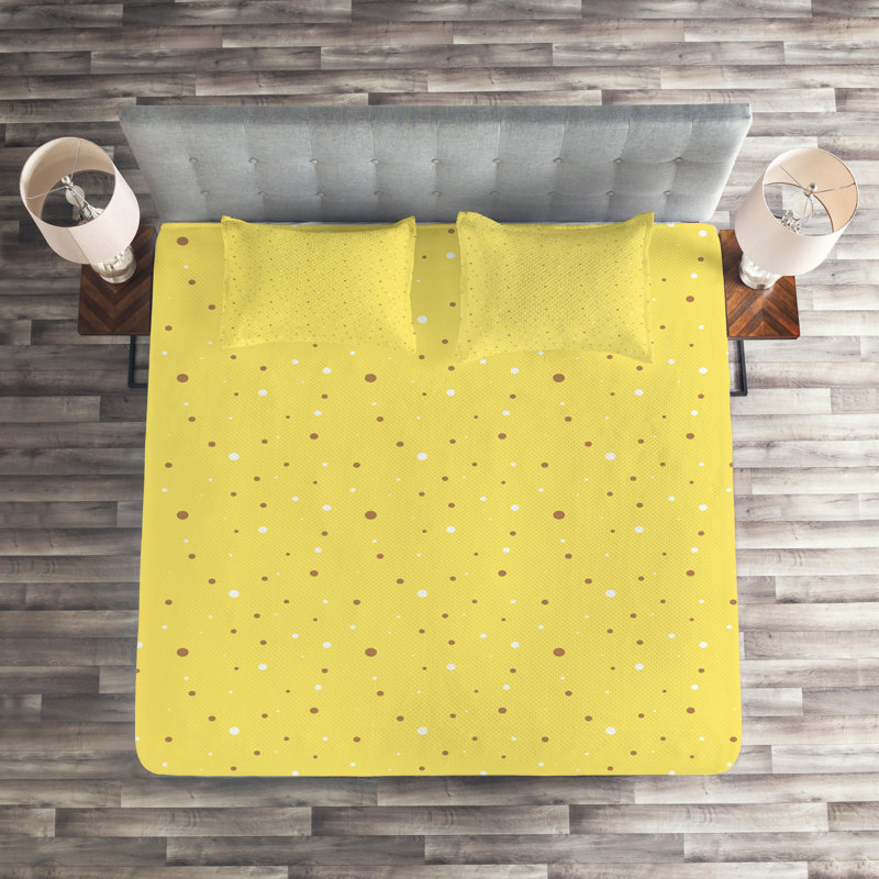 Polyester Dots Coverlet