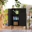 Armoire de rangement à 3 tablettes Leslly-465785648