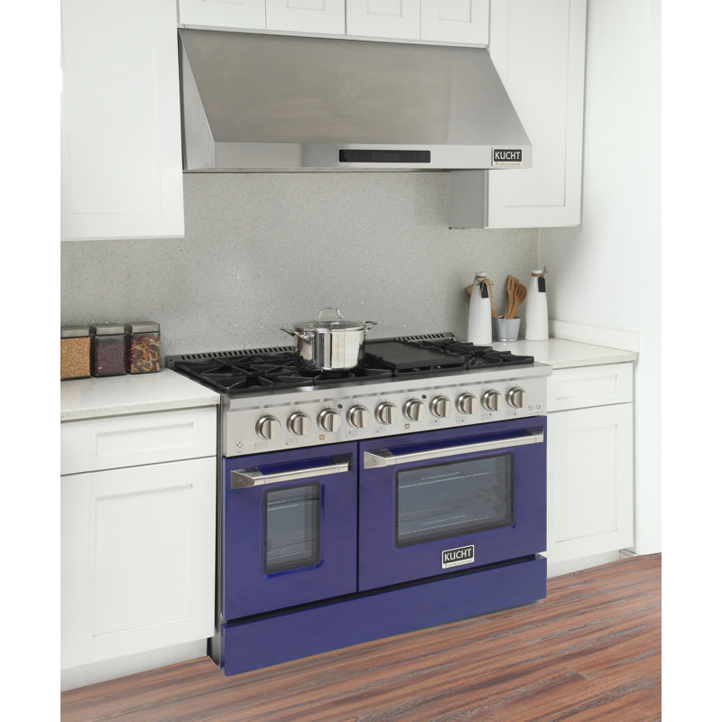48" 6.7 Cu. ft Freestanding Gas, Stainless Steel, Liquid Propane