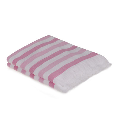Ensemble de serviettes de bain 100% coton 2 pièces Caliee