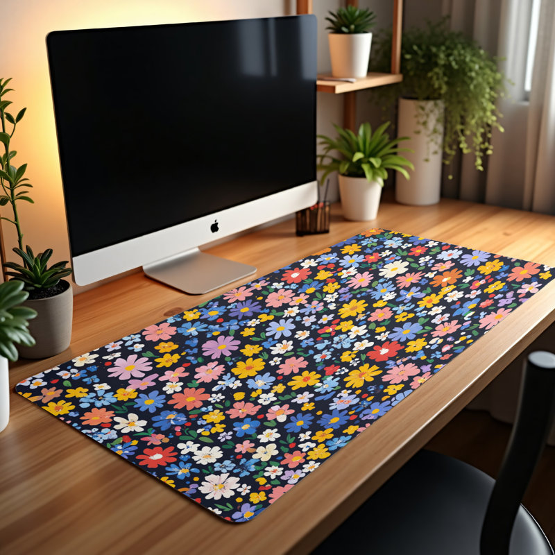 Polyester Desk Pad, 31.5x15.5
