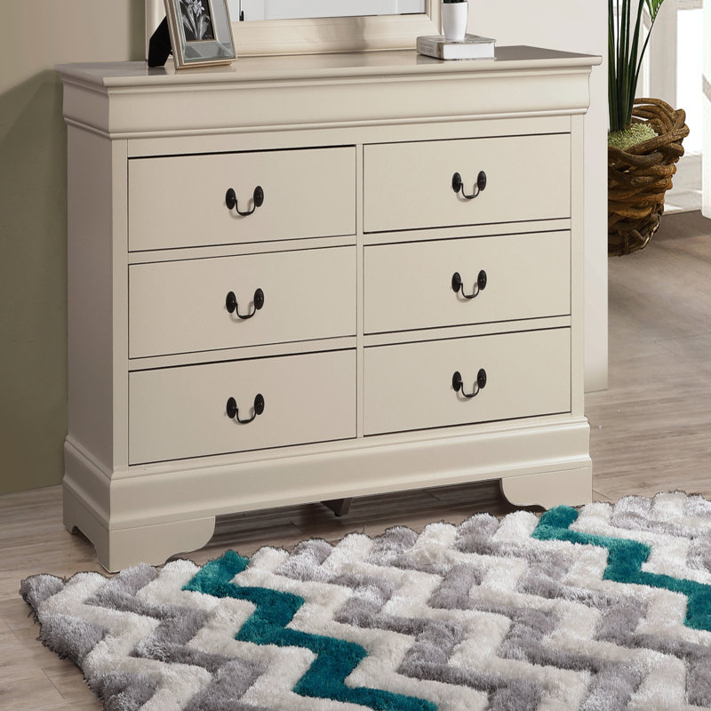 Commode Louis Phillipe G3125-D, Beige