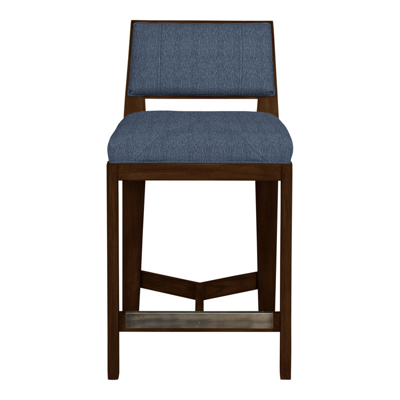 Thom Filicia 32.5'' Stool, Havana, Navada Blue