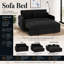 150Cm Round Arm Sofa Bed-92993147