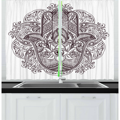 Tailored Kitchen Curtain