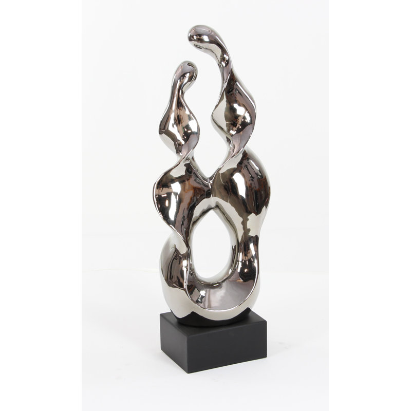 Designer Abstract Twisting Sculpture