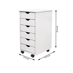 Rebrilliant 6 Drawer Storage Drawer & Reviews | Wayfair