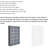 Avaeya 72 Pair Stackable Shoe Storage Cabinet 18 large cubes-1091448335