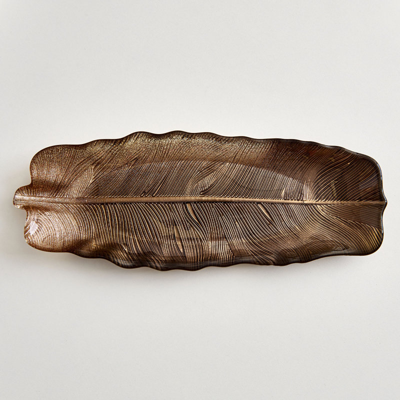 Ophelia & Co. Uli Glass Platter