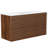 Wall-mount Walnut  Bathroom Vanity With Sink-116677104