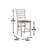 Abacus 5-Piece Counter Drop-Leaf Dining Set(Table & 4 Chairs)
