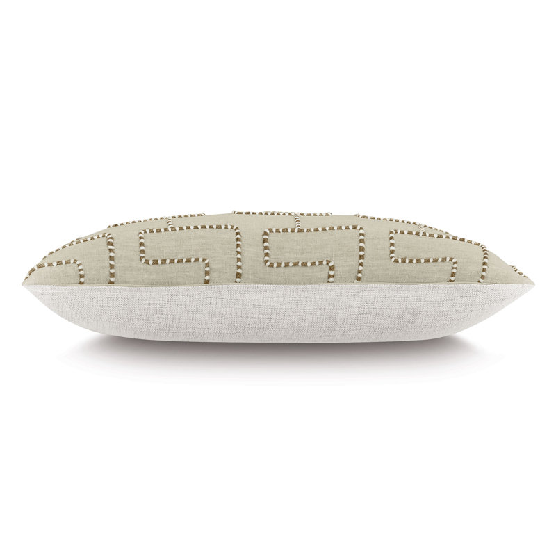 Wren Linen Lumbar Pillow Cover & Insert