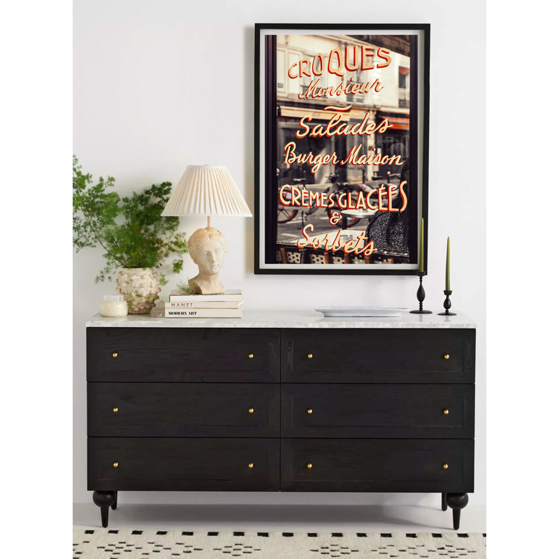 Paris Bistro, Natural, 40" H x 29" W