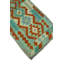 Tapis vert Kilim Batilde Sun