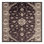 Machine Washable Overdyed Black Area Rug