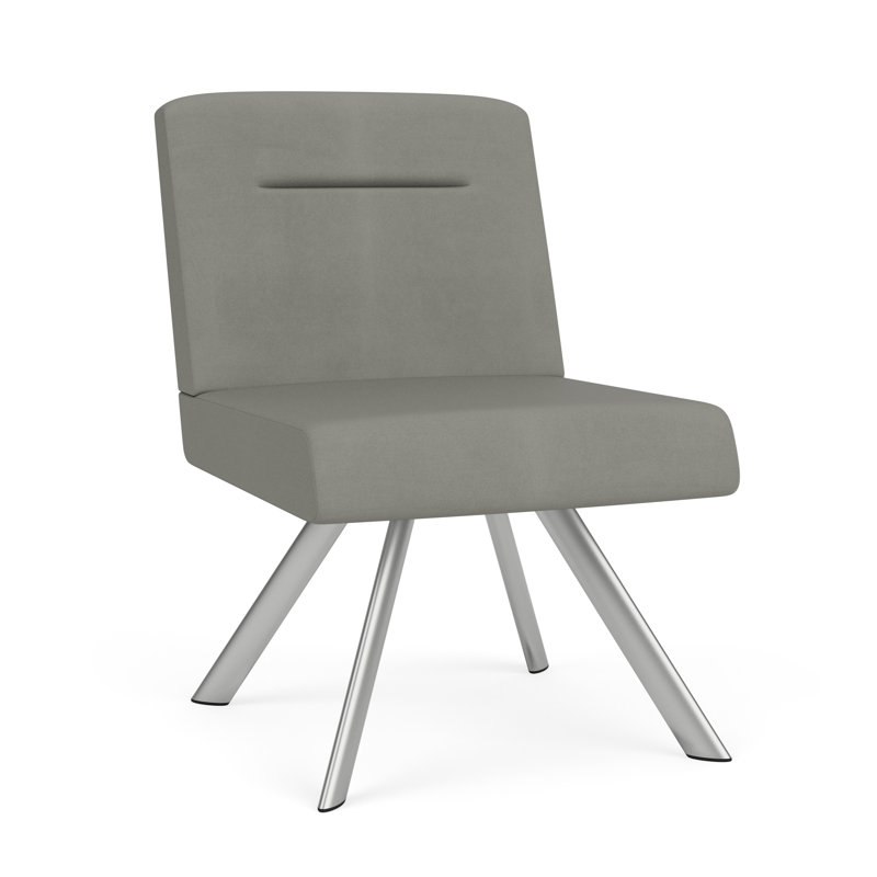 Chaise d'invité Willow, Argent argent, Patriot Plus