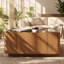 Tempered Glass Top Coffee Table