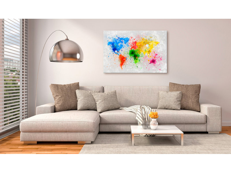 No Frame Print on Canvas, 90 cm H x 60 cm W