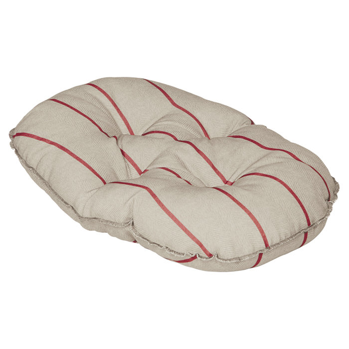 Heritage Oval Striped Pet Bed, 45.72 cm