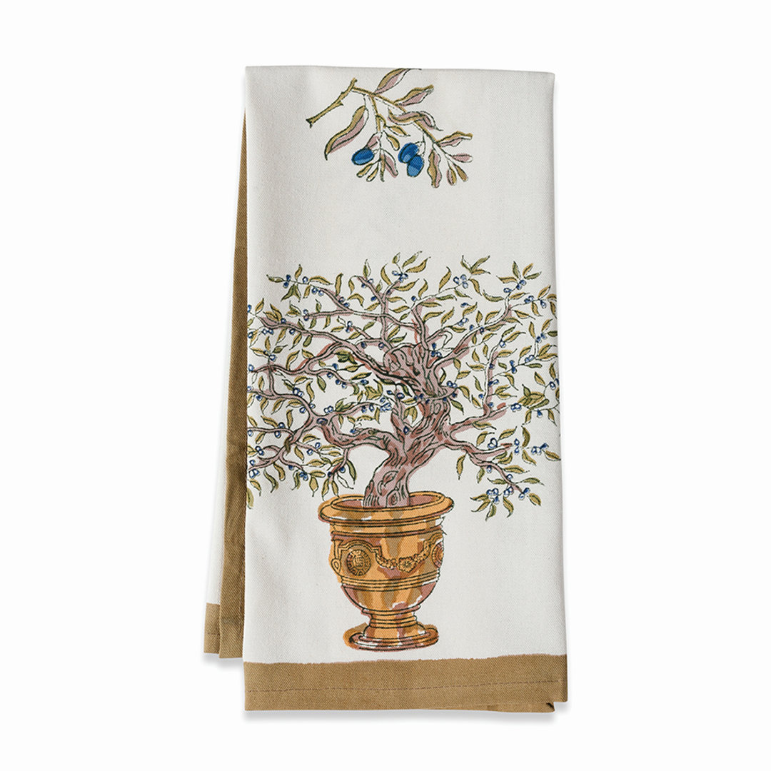 Dyess Floral Tea Towel Kitchen Towel (Set of 3) Canora Grey