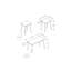 Ensemble de table, ensemble de 3 pièces, décor, café, bout, salon, contemporain, moderne-1773913072