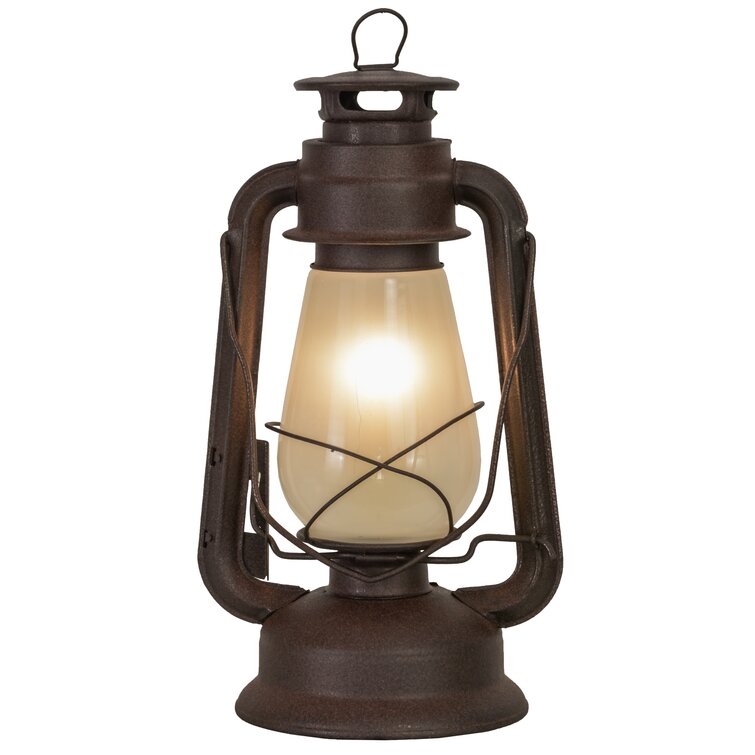 Meyda 12H Miner's Lantern Table Lamp