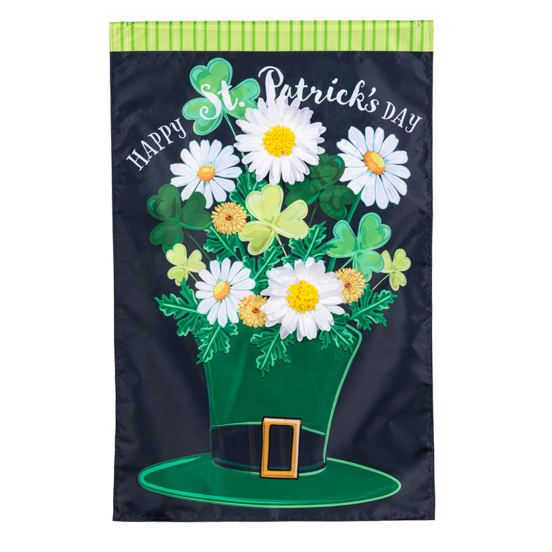 Drapeau de maison Happy Happy Patrick's Day