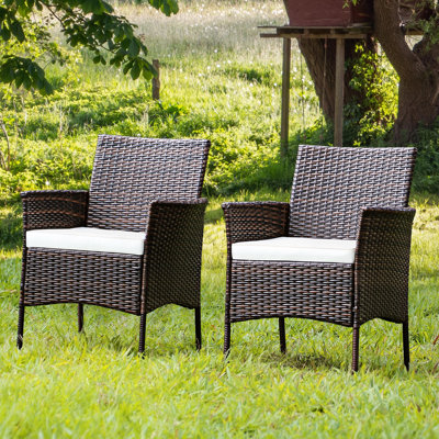 Vivelle Wicker Outdoor Lounge Chair