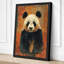 Panda Portrait Modern - Wrapped Canvas-1385333218-1385333221