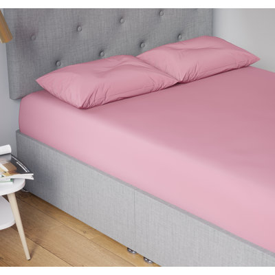Polycotton Housewife Pillowcase Pair Soft Touch