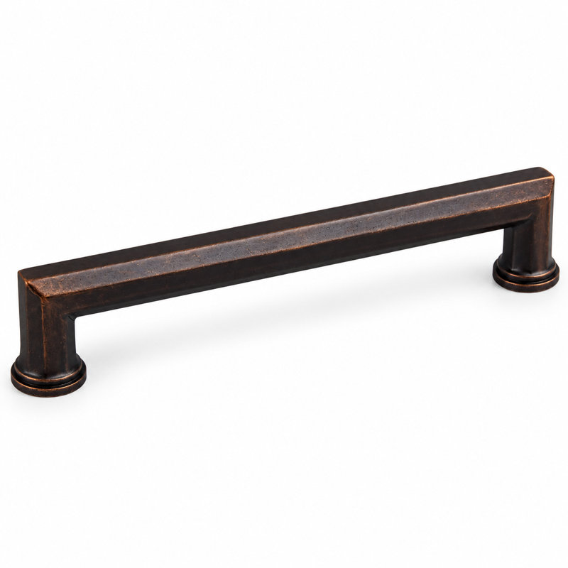Facette 8.69 Center to Center Bar Pull, Dark Antique Copper
