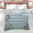 White Daisies On Blue Comforter-128700694