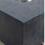 Foyer d'extérieur en béton de 36 po fournissant 45 000 unités thermiques britanniques (BTU) Manhattan ‑ pierres de lave et housse en PVC incluses-392872266-273519989