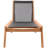 Lemuelah Teak Outdoor Armless Lounge Chair-86506432