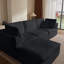 Canapé modulaire Cloud, canapé en L avec repose-pieds, canapé modulaire 3 places-770219168